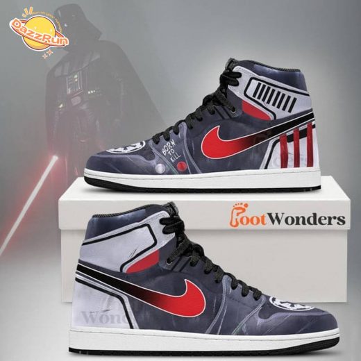 Darth Vader 2 Star Wars Shoes for Fans – Limited Edition AJ1 Sneakers