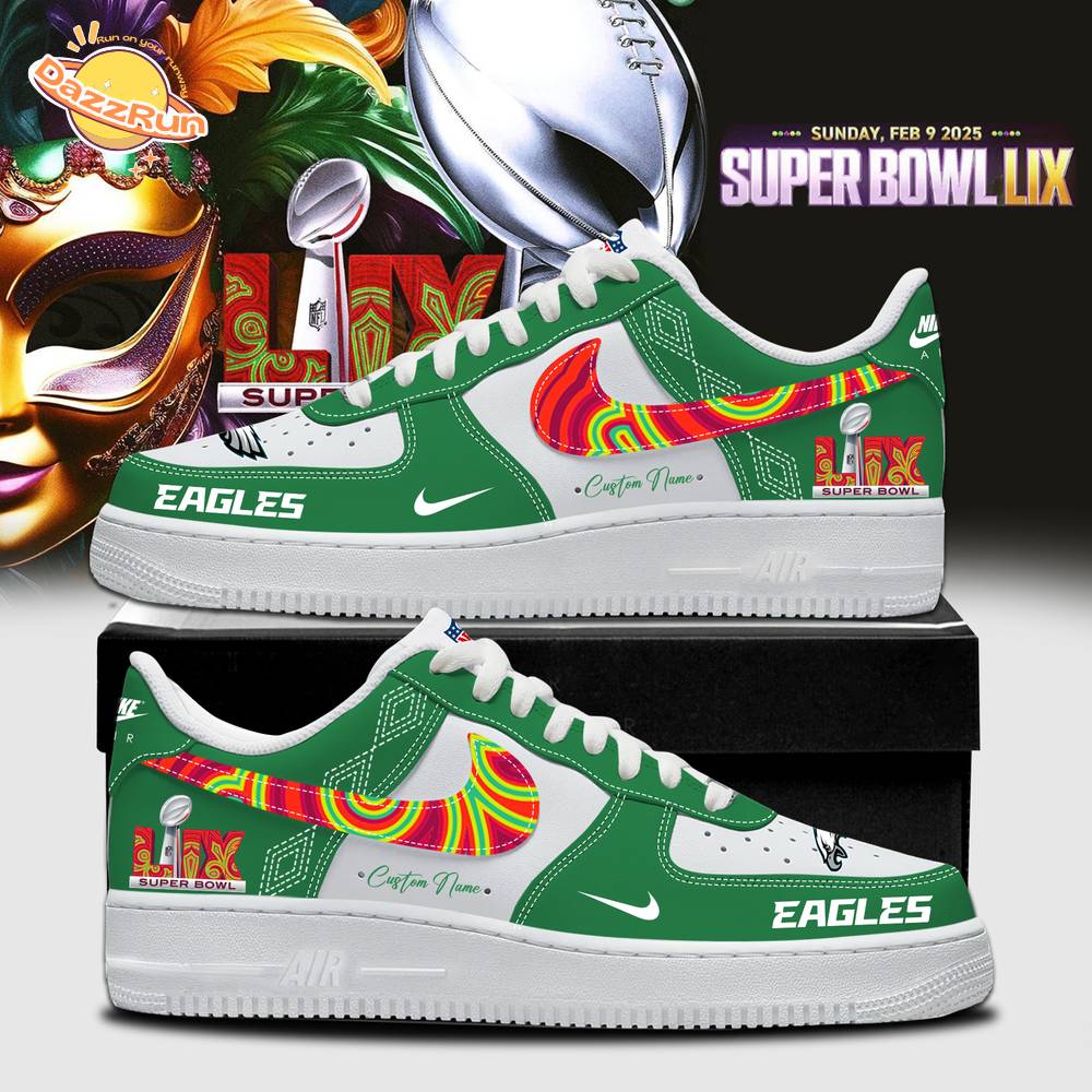 Eagles New Personalized Super Bowl Shoes – Customizable for Your Name Eagles New Personalized Super Bowl Shoes – Customizable for Your Name
