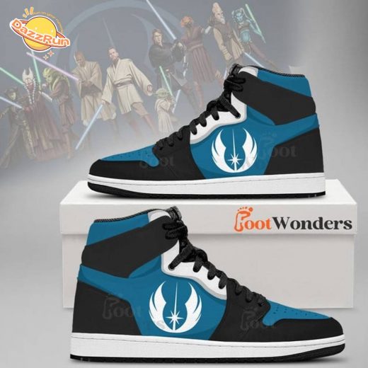Jedi Council Star Wars Shoes for Fans – Limited Edition AJ1 Sneakers