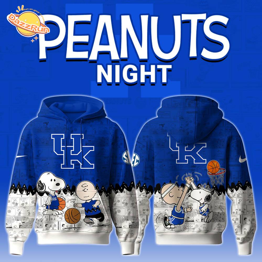 Kentucky Wildcats NCAA x 75th Anniversary of Peanuts Limited Edition Hoodie 2025 Kentucky Wildcats NCAA x 75th Anniversary of Peanuts Limited Edition Hoodie 2025