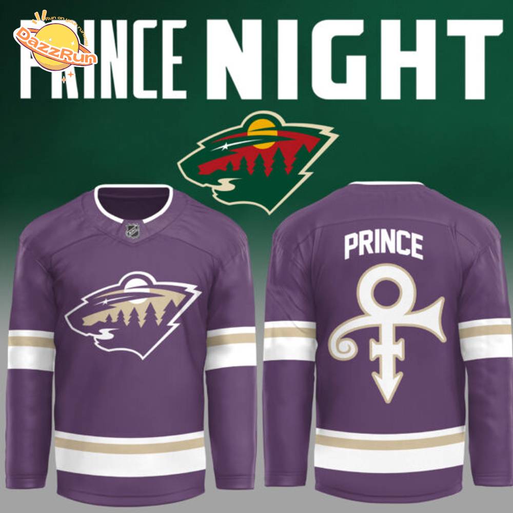 Limited Edition Wild x Prince Night NHL Jersey 2025 - Exclusive Hockey Fan Gear Limited Edition Wild x Prince Night NHL Jersey 2025 - Exclusive Hockey Fan Gear
