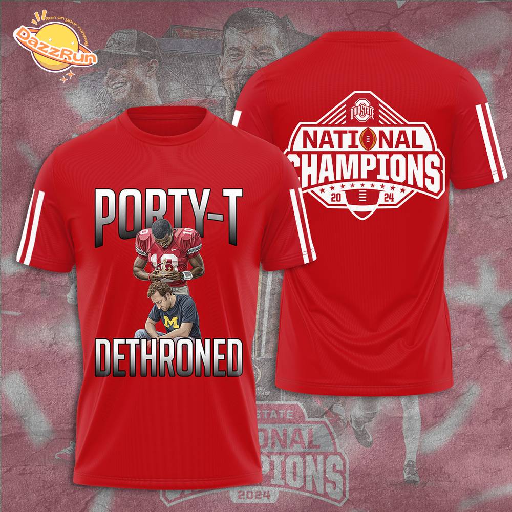 Ohio State Buckeyes National Football Champions 3D T-Shirt - Limited Edition Ohio State Buckeyes National Football Champions 3D T-Shirt - Limited Edition