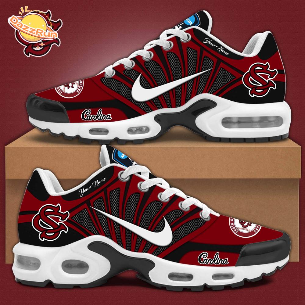 South Carolina Gamecocks NCAA Air Max Plus Limited Edition Personalized Sneakers South Carolina Gamecocks NCAA Air Max Plus Limited Edition Personalized Sneakers