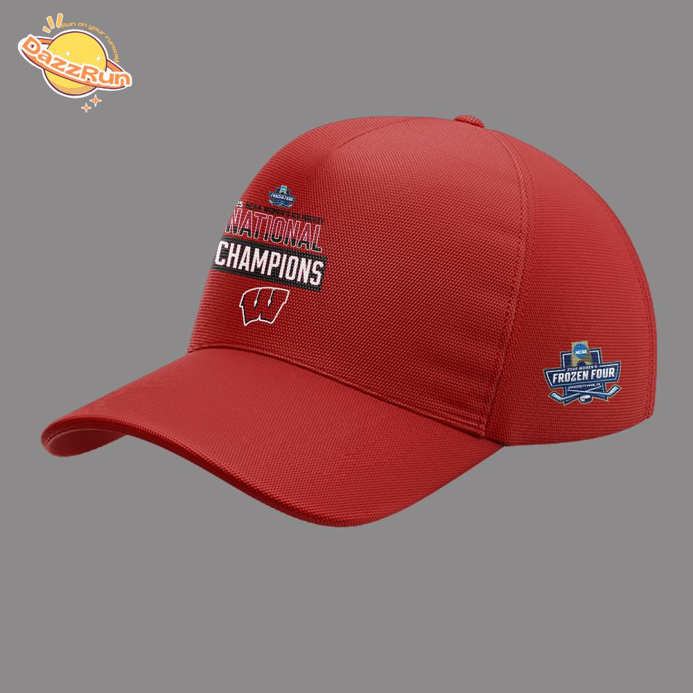 Badgers 2025 Women’s Hockey Tournament Champions Cap For Fan Badgers 2025 Women’s Hockey Tournament Champions Cap For Fan