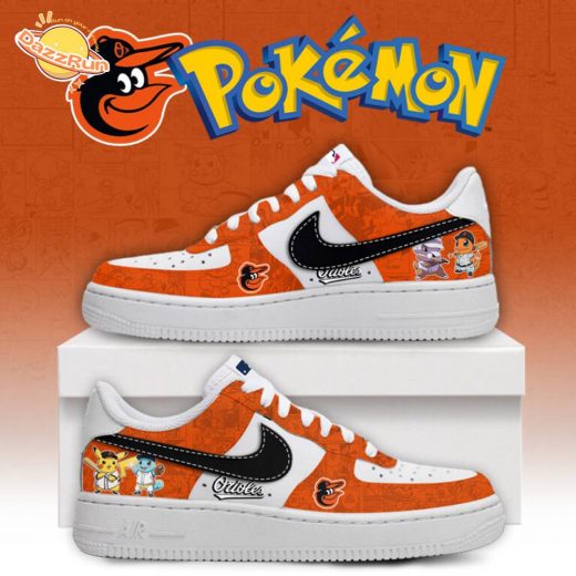 Baltimore Orioles x Pokémon Go Shoes H34 Editions Limited