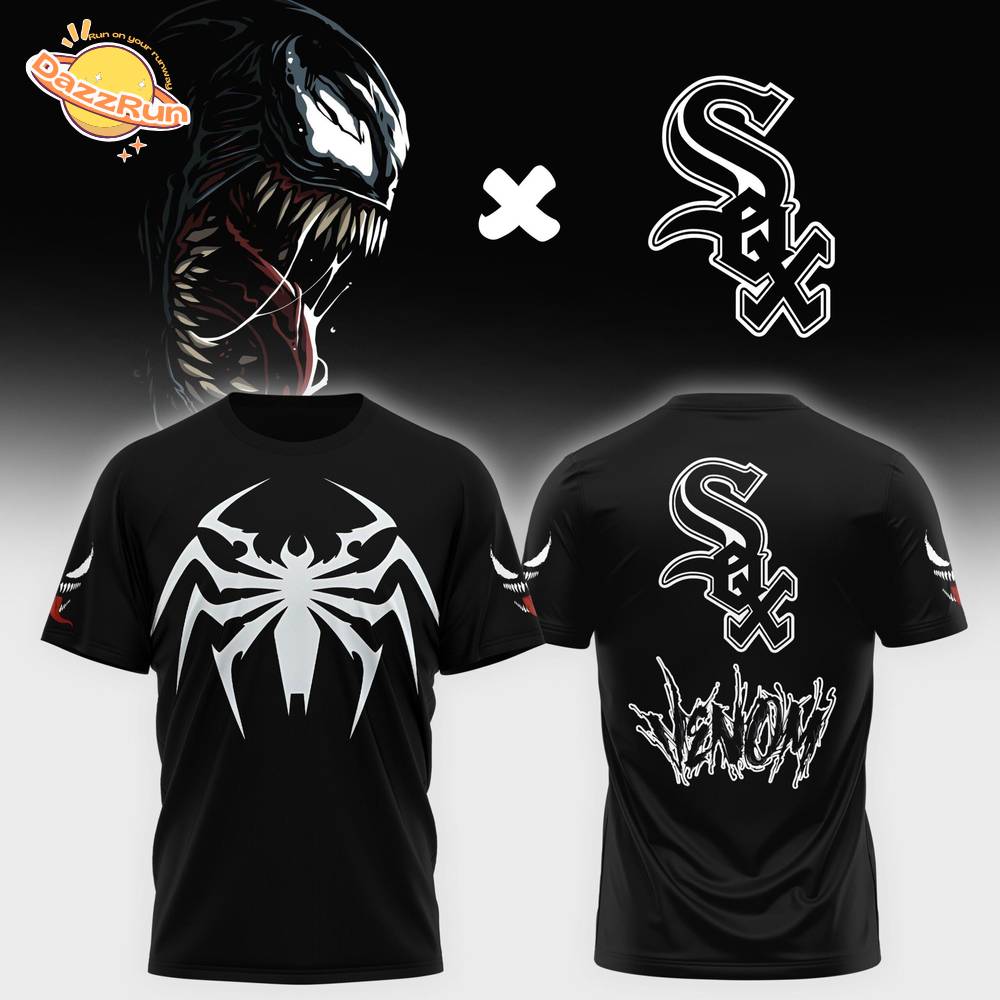 Chicago White Sox x Venom: Shadow Strike – Fear the Darkness Tshirt Chicago White Sox x Venom: Shadow Strike – Fear the Darkness Tshirt