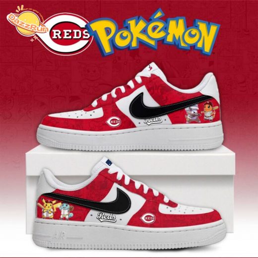 Cincinnati Reds x Pokémon Go Shoes H34 Editions Limited