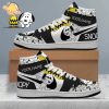 Snoopy AJ1 Sneaker Custom in yellow