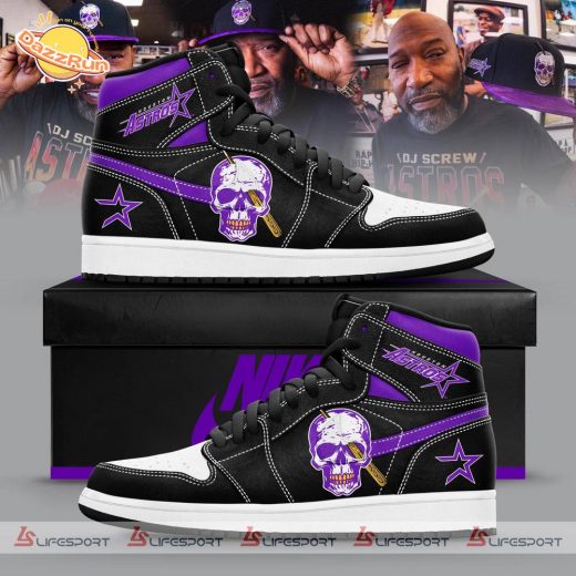 Houston Astros x DJ Screw AJ1 Shoes New Collection 2024 Limited Edition