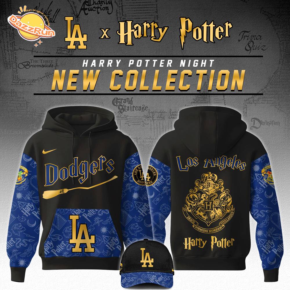 Los Angeles Dodgers MLB x Harry Potter Night Game Limited Edition Hoodie 2025 Los Angeles Dodgers MLB x Harry Potter Night Game Limited Edition Hoodie 2025