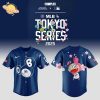 Los Angeles Dodgers x Takashi Murakami MLB World Tour Tokyo Series Baseball Jersey 2025 Hot Design
