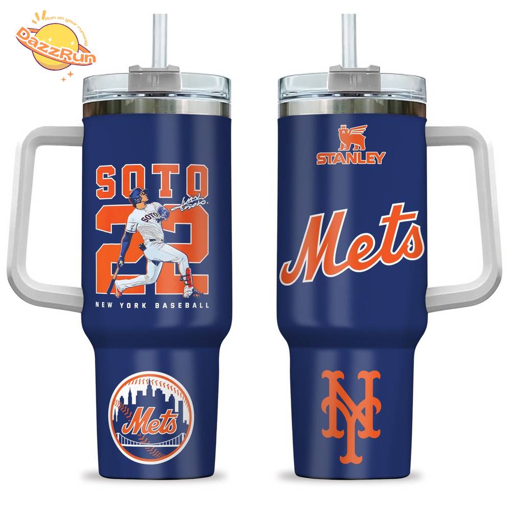 New York Mets Baseball 40oz Tumbler Limited Edition New York Mets Baseball 40oz Tumbler Limited Edition