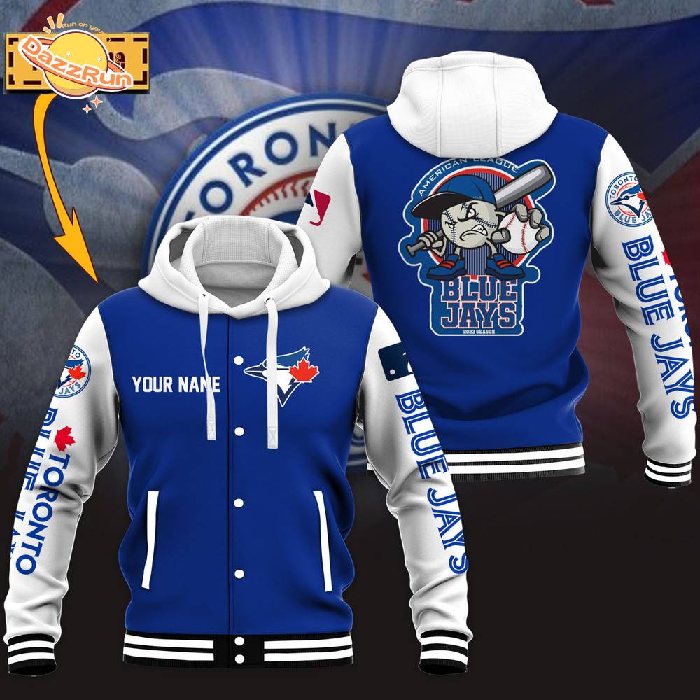 Toronto Blue Jays Baseball Hoodie Jacket Toronto Blue Jays Baseball Hoodie Jacket