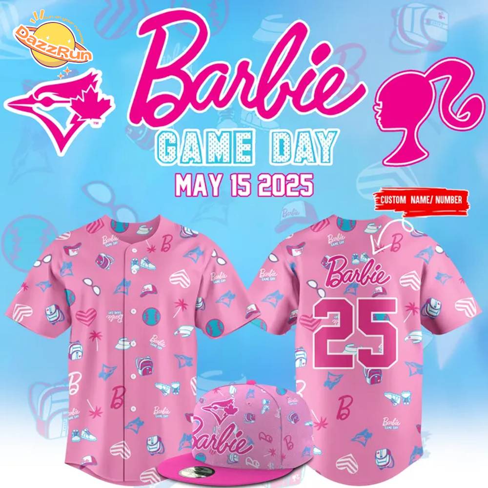 Toronto X 2025 Barbie Day Limited Premium Personalized Baseball Jersey Toronto X 2025 Barbie Day Limited Premium Personalized Baseball Jersey
