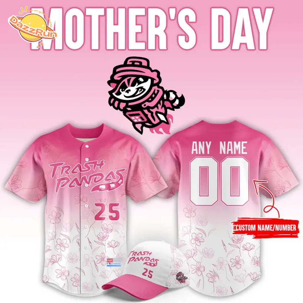 Trash Pandas x Mother Day Baseball Jersey 2025 Trash Pandas x Mother Day Baseball Jersey 2025