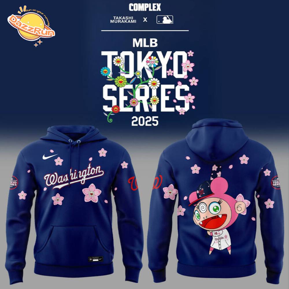 Washington Nationals x Takashi Murakami MLB World Tour Tokyo Series Hoodie (New Color 2025) Washington Nationals x Takashi Murakami MLB World Tour Tokyo Series Hoodie (New Color 2025)