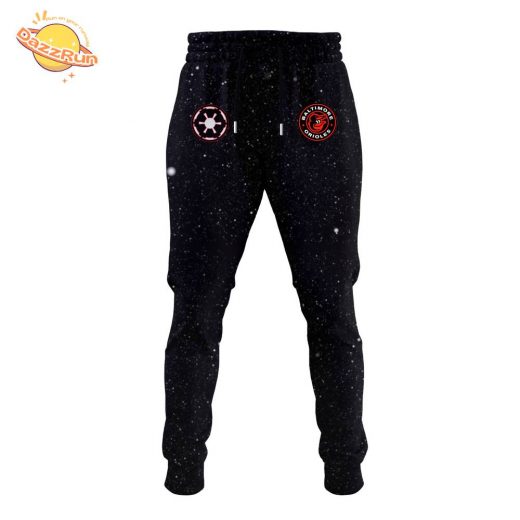 Dazzrun2FBaltimore Orioles MLB x Star War Night Special Edition Hoodie 2025 3