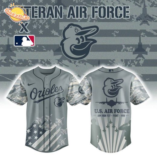 Baltimore Orioles x Veteran U.S Air Force 2025 Baseball Jersey