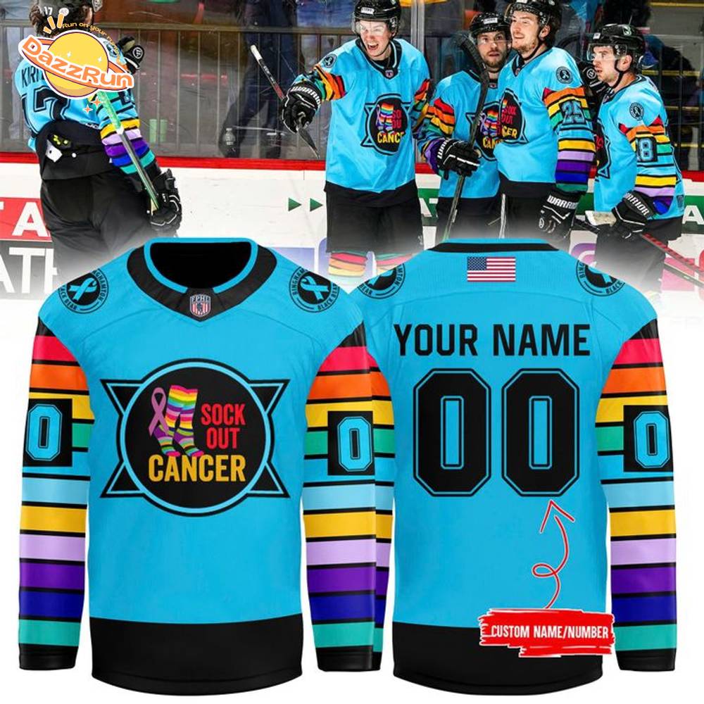 Black Bears x “Sock Out Cancer” Jersey 2025 Limited Edition Black Bears x “Sock Out Cancer” Jersey 2025 Limited Edition