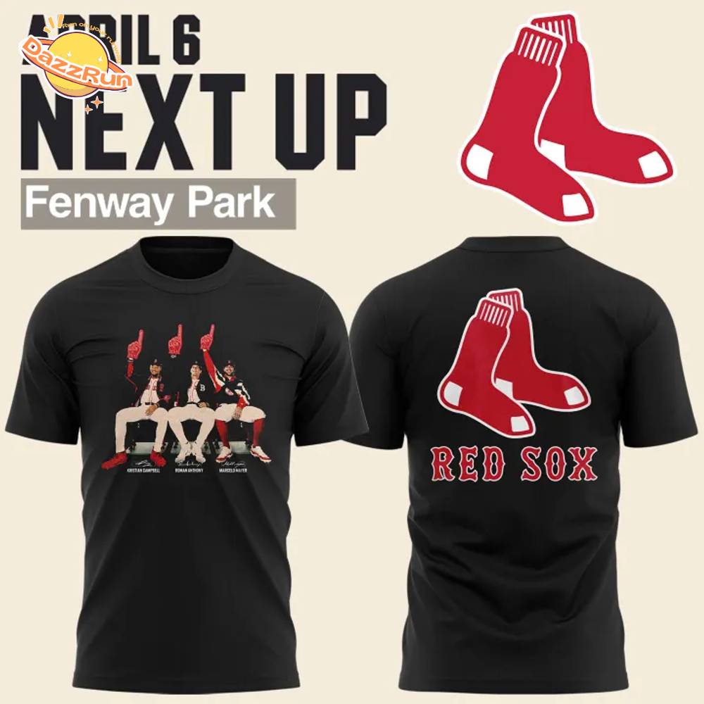 Boston Red Sox "Next Up" Special T-shirt Boston Red Sox "Next Up" Special T-shirt
