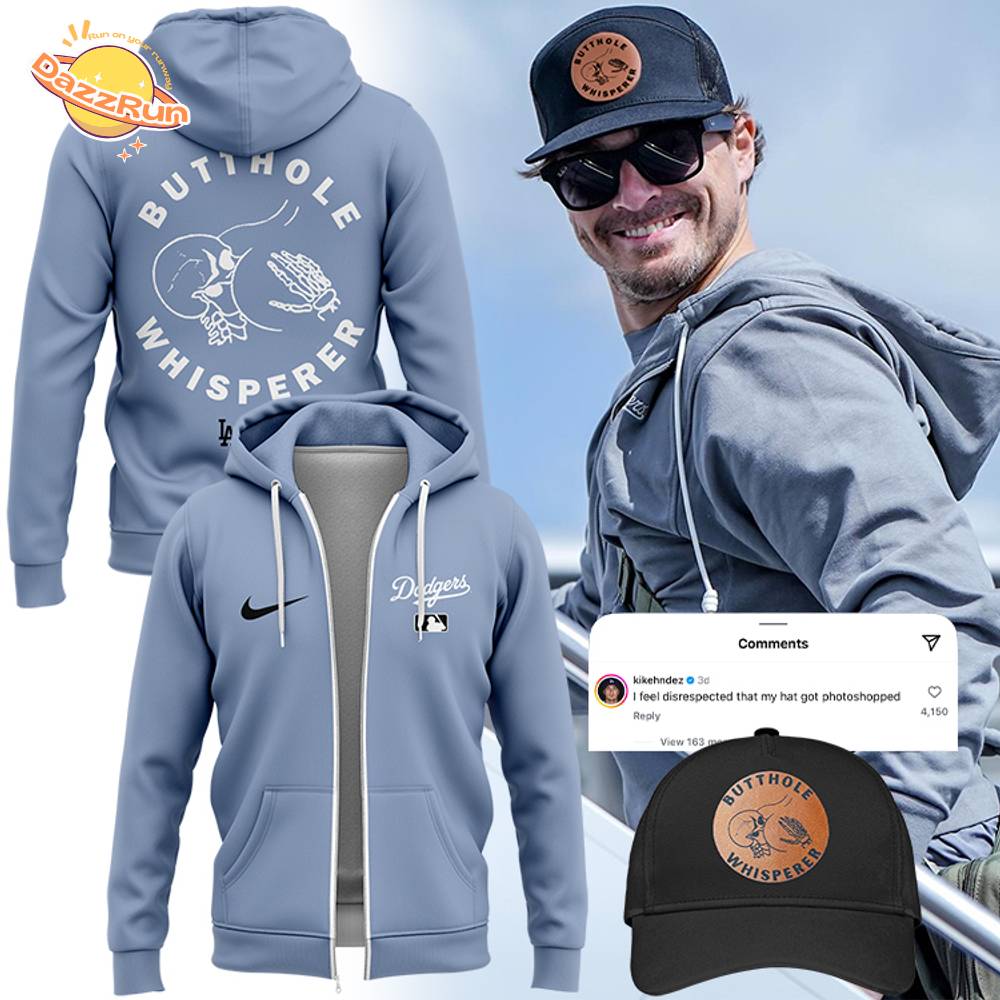 Butthole Whisperer LA Dodgers – Special Outfit – Zip Hoodie. Butthole Whisperer LA Dodgers – Special Outfit – Zip Hoodie.