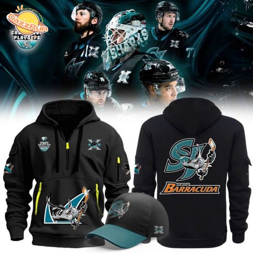 Calder Cup Playoffs 2025 Quater Zip Hoodie