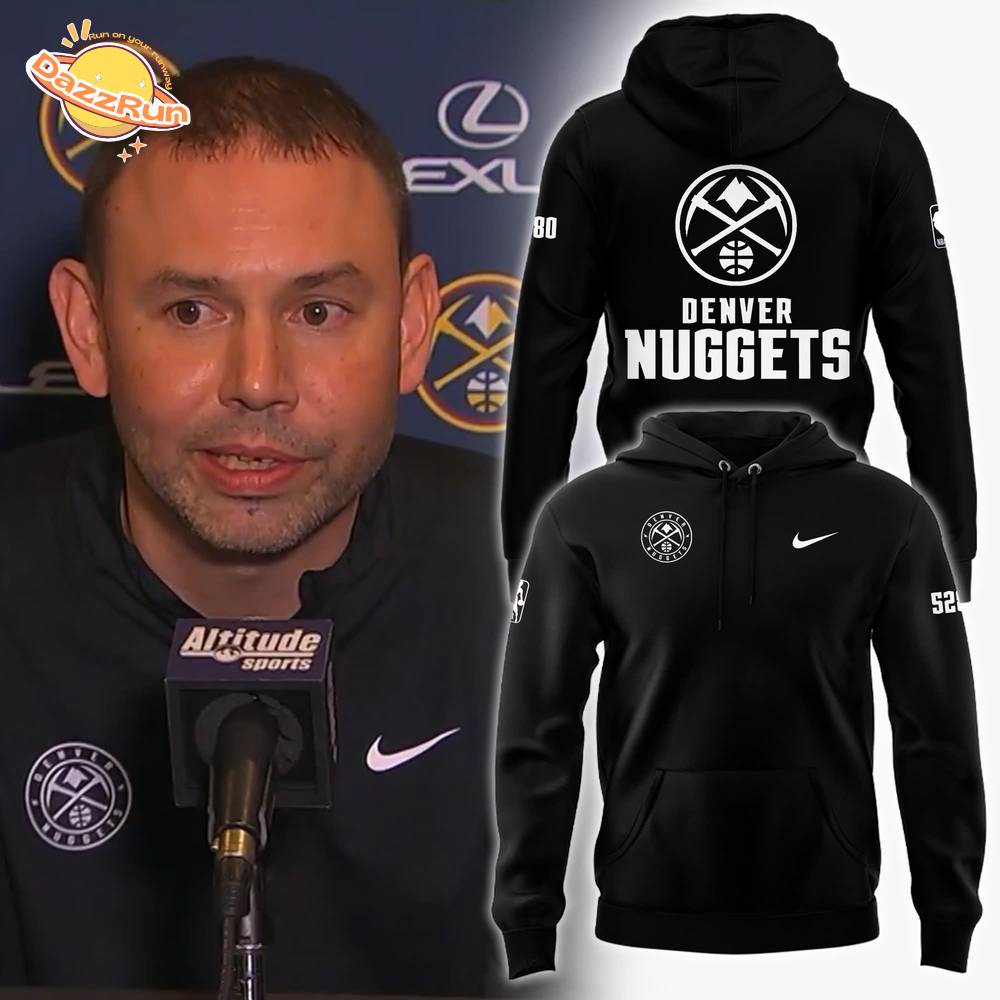Coach David Adelman Denver Nuggets Hoodie Coach David Adelman Denver Nuggets Hoodie