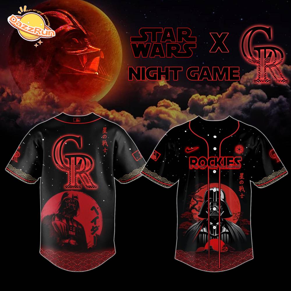 Colorado Rockies x Star Wars Night Game Limited Edition Baseball Jersey Colorado Rockies x Star Wars Night Game Limited Edition Baseball Jersey