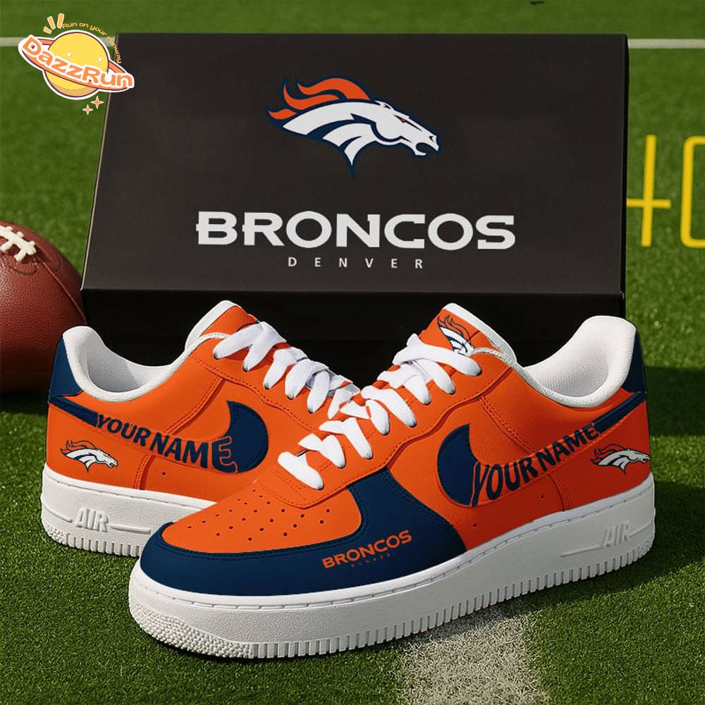 Denver Broncos Special New AForce1 Sneakers Shoes Personalized Any Name Perfect Gift For Fans Denver Broncos Special New AForce1 Sneakers Shoes Personalized Any Name Perfect Gift For Fans