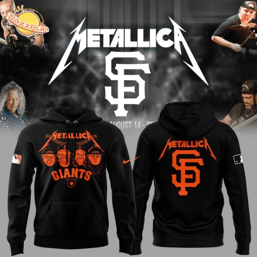 Giants Baseball Metallica Night Hoodie