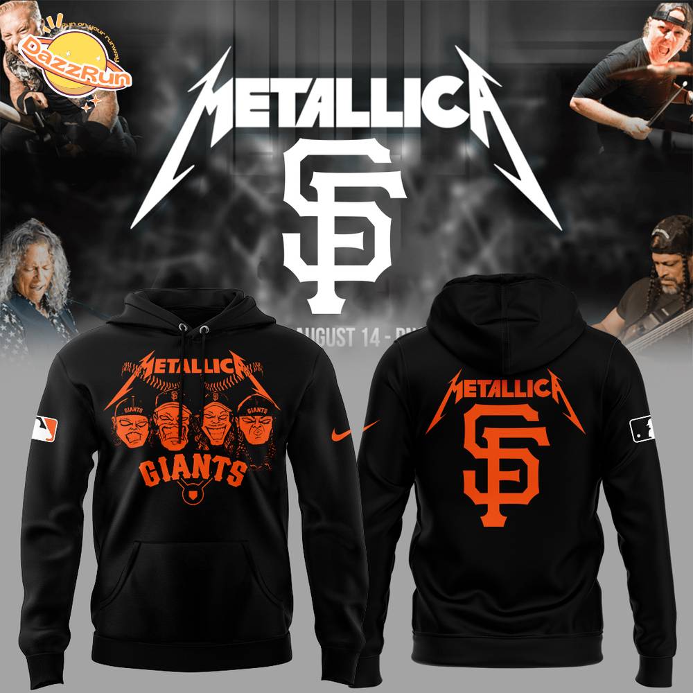 Giants Baseball Metallica Night Hoodie Giants Baseball Metallica Night Hoodie