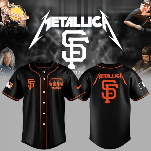 Giants Baseball Metallica Night Jersey