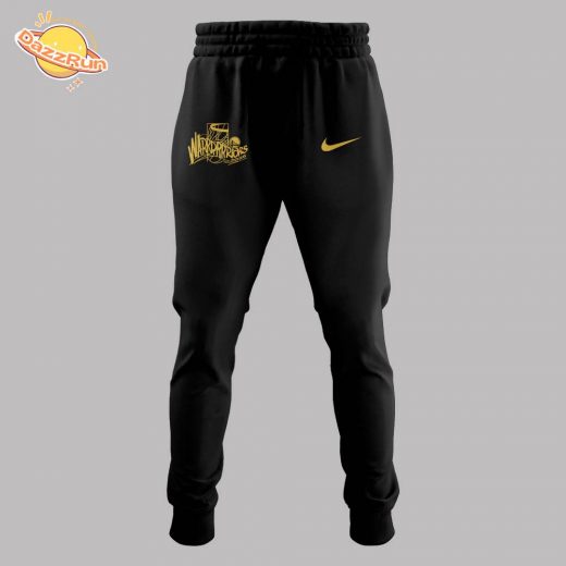 Dazzrun2FGolden State WARRRRRRIORS 2025 Black Hoodie 3