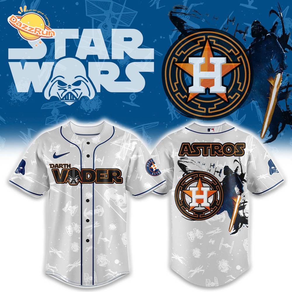 Houston Astros x Star Wars Night 2025 Baseball Jersey New Version Houston Astros x Star Wars Night 2025 Baseball Jersey New Version