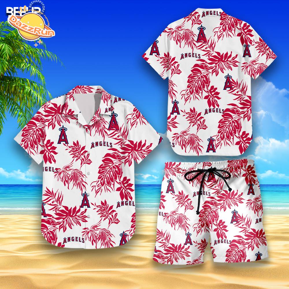 Los Angeles Angels Hawaiian Set Los Angeles Angels Hawaiian Set