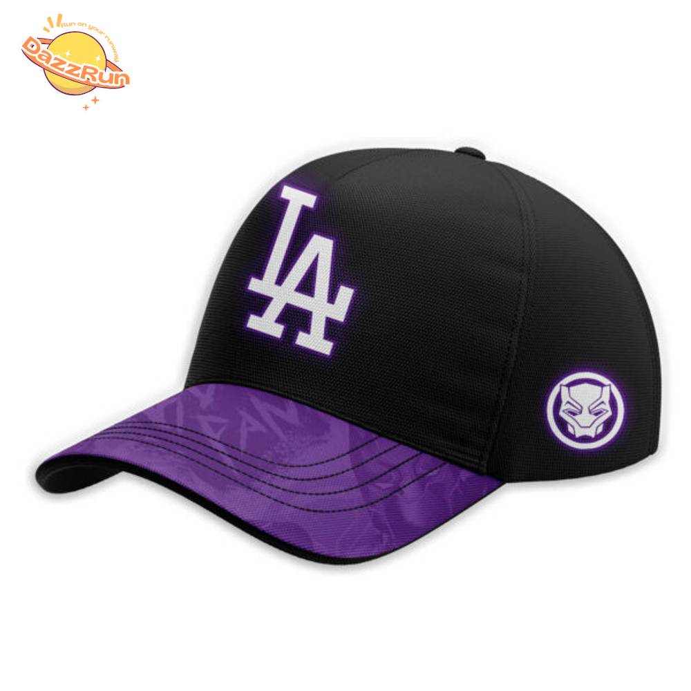 Los Angeles Dodgers x Black Panther Avengers Combo Baseball Jersey Los Angeles Dodgers x Black Panther Avengers Combo Baseball Jersey
