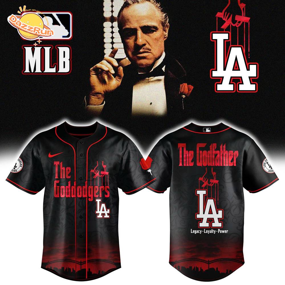 Los Angeles Dodgers x The Godfather Baseball Jersey New Edition Los Angeles Dodgers x The Godfather Baseball Jersey New Edition