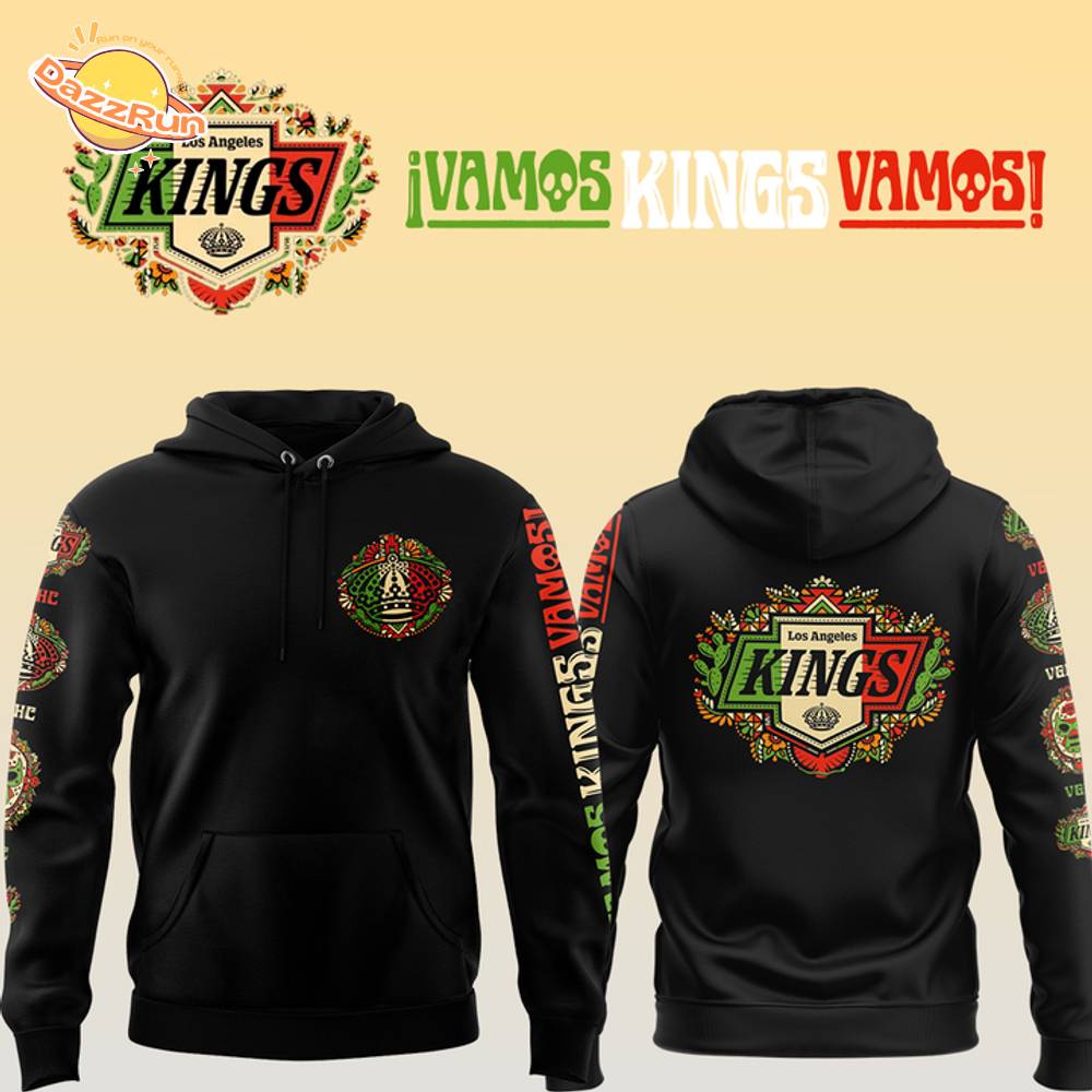 Los Angeles KINGS X VG MEXICAN HERITAGE hoodie 2025 Los Angeles KINGS X VG MEXICAN HERITAGE hoodie 2025