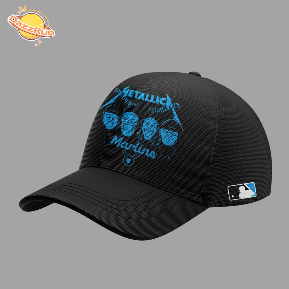 Marlins Baseball Metallica Night Jersey Marlins Baseball Metallica Night Jersey
