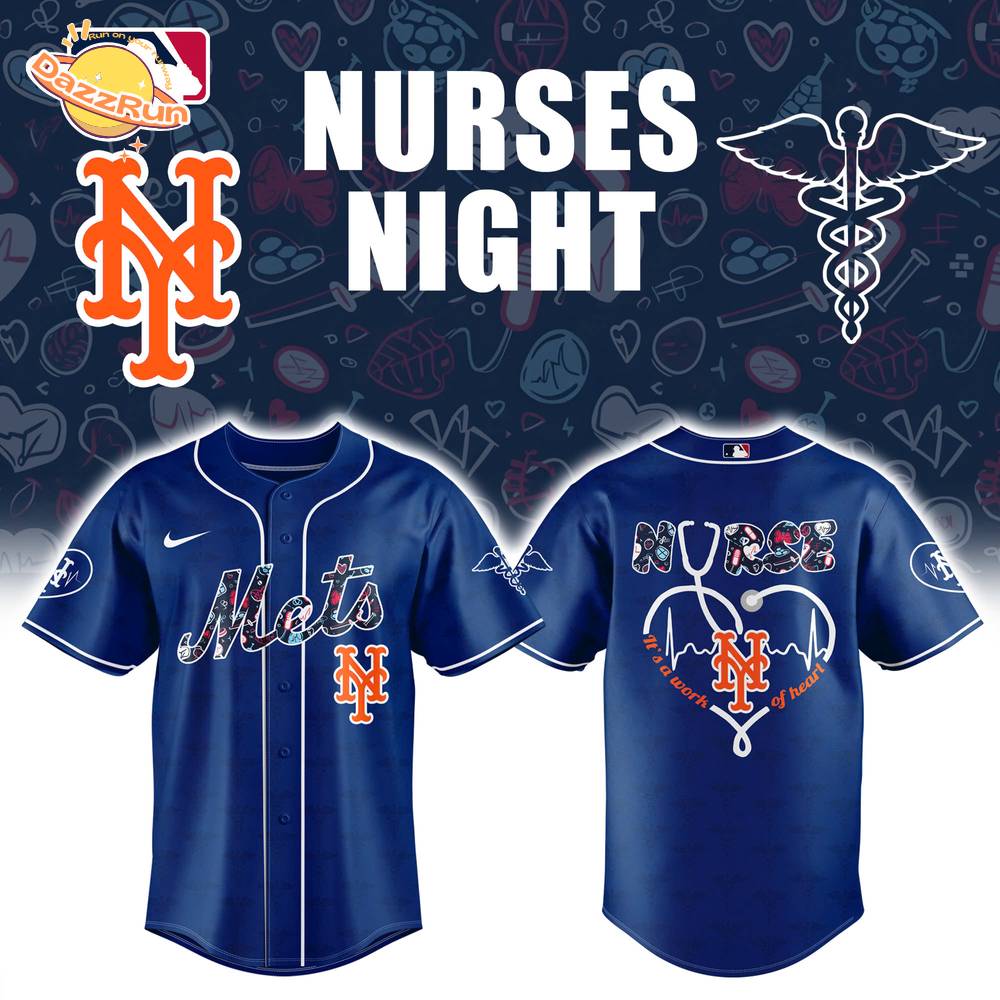 New York Mets NURSES Baseball Jersey Combo New York Mets NURSES Baseball Jersey Combo