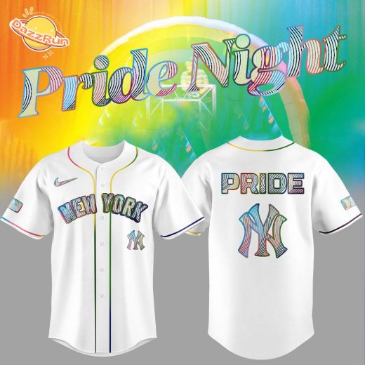 New York Yankees LGBTQ Pride Night 2025 Jersey Flat Cap Set