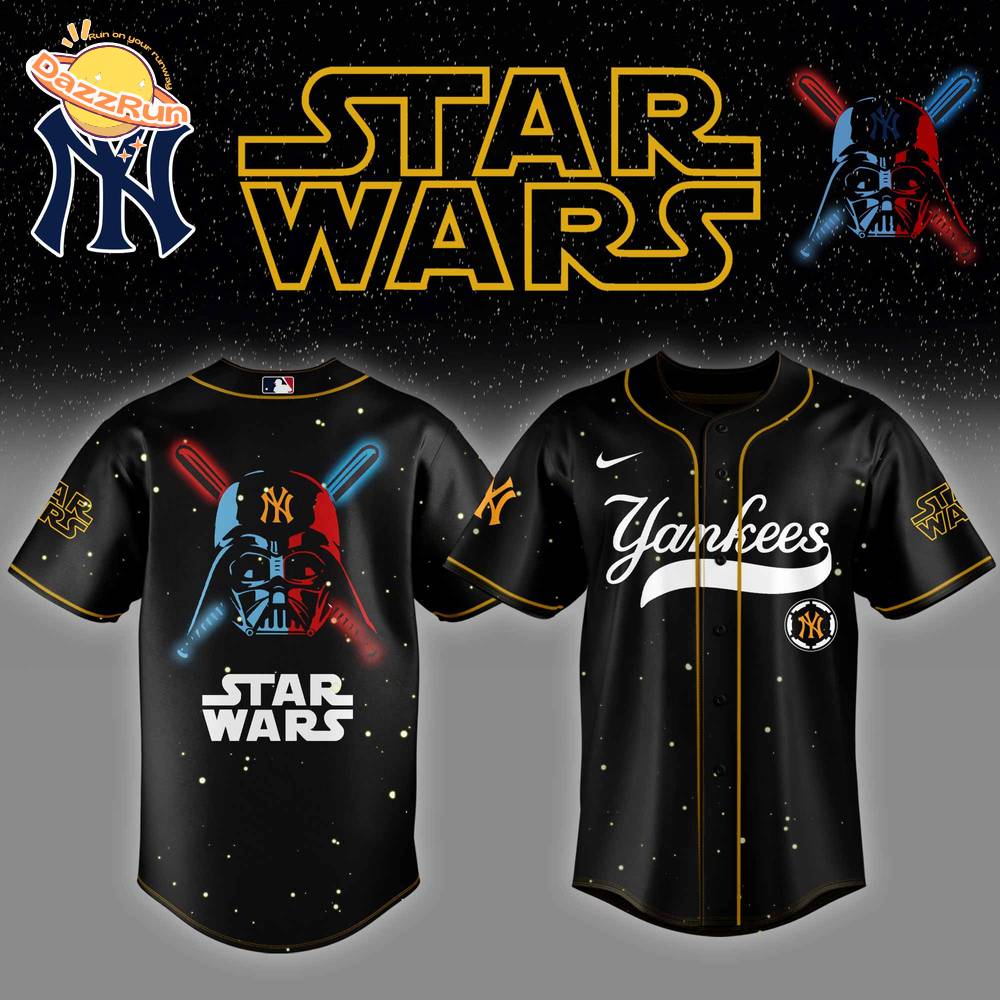 New York Yankees MLB x Star Wars Baseball Jersey Editions Limited 2025 New York Yankees MLB x Star Wars Baseball Jersey Editions Limited 2025