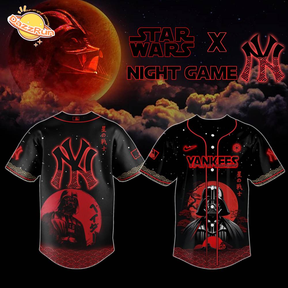 New York Yankees x Star Wars Night Game Limited Edition Baseball Jersey New York Yankees x Star Wars Night Game Limited Edition Baseball Jersey
