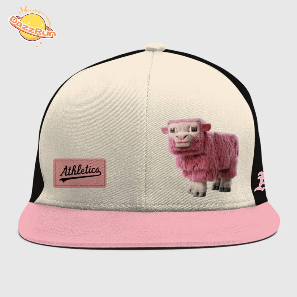 Oakland Athletics MLB x A MINECRAFT MOVIE Night Jersey Pink Editions Oakland Athletics MLB x A MINECRAFT MOVIE Night Jersey Pink Editions