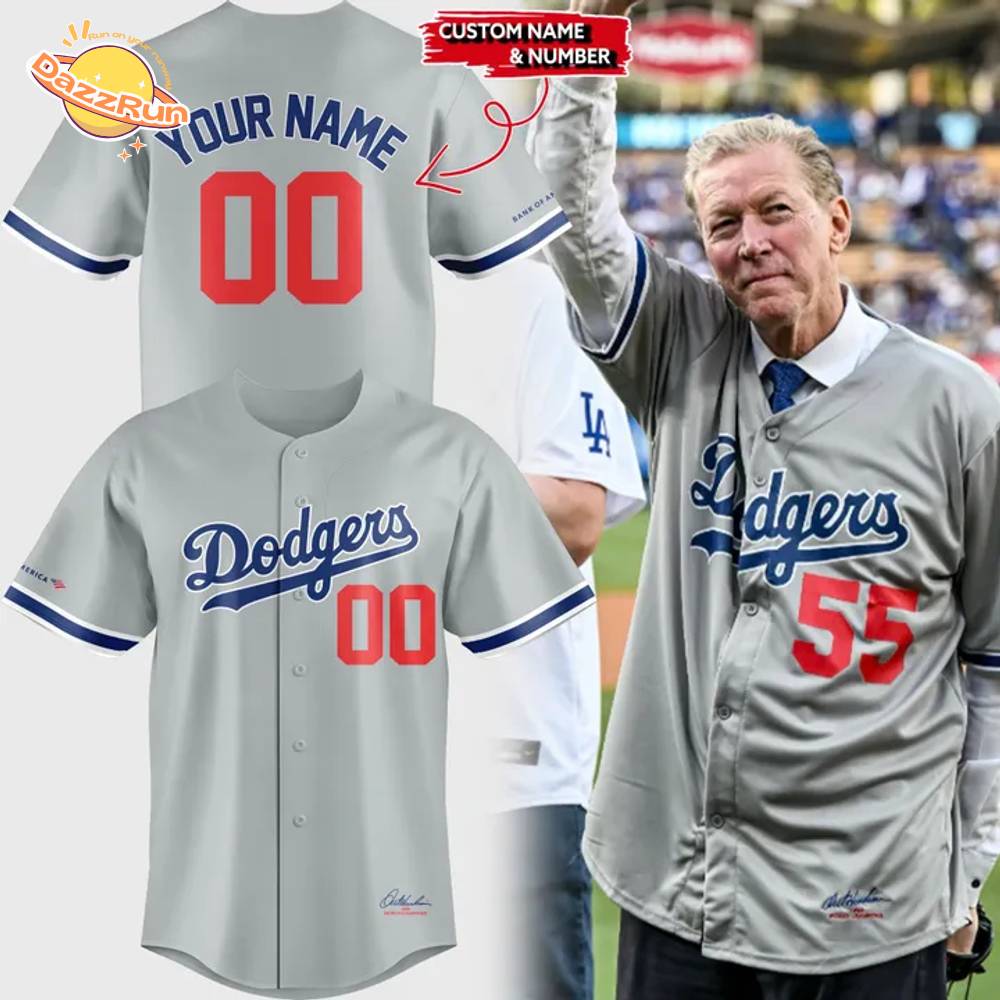 Orel Hershiser Custom Baseball Jersey Orel Hershiser Custom Baseball Jersey