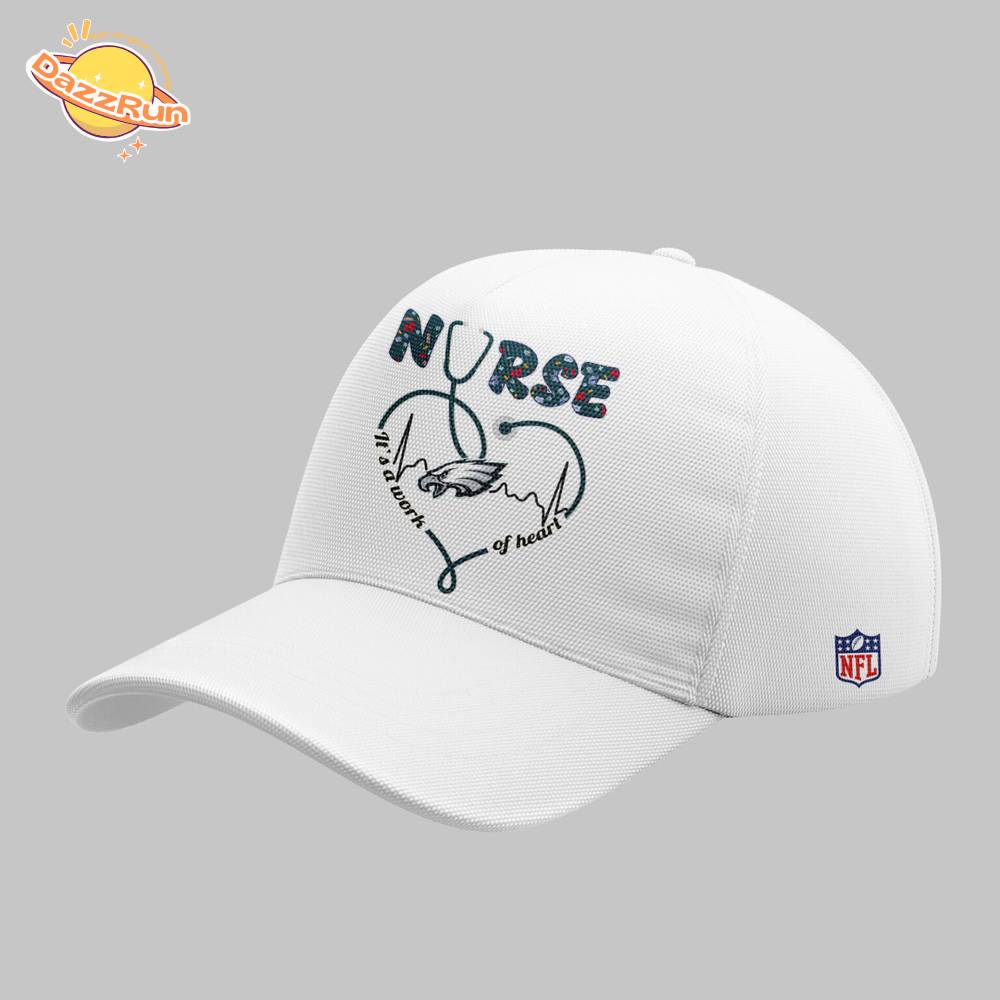 Philadelphia Eagles Nurses Appreciation White TShirt Philadelphia Eagles Nurses Appreciation White TShirt