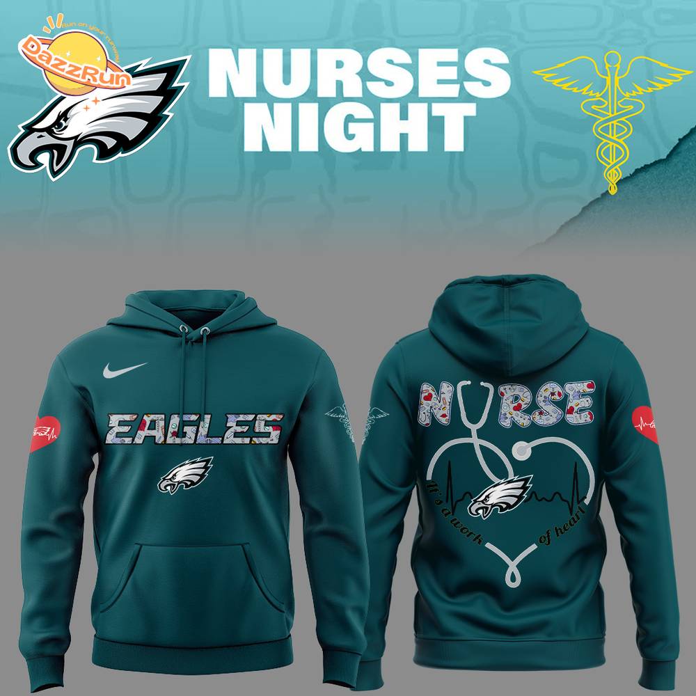 Philadelphia Eagles Nurses Night Appreciation Hoodie Philadelphia Eagles Nurses Night Appreciation Hoodie