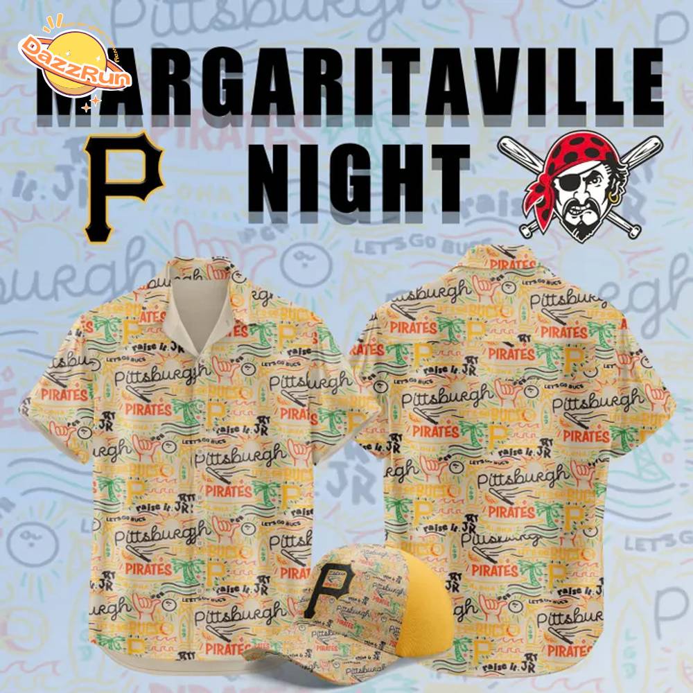 Pittsburgh Pirates Margaritaville Night 2025 Hawaii Shirt Pittsburgh Pirates Margaritaville Night 2025 Hawaii Shirt