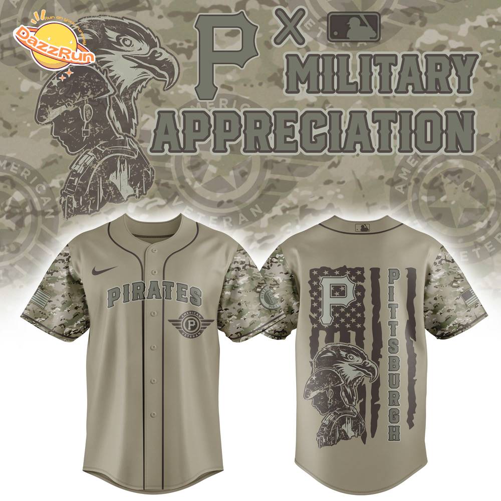 Pittsburgh Pirates x Veteran U.S 2025 Baseball Jersey Pittsburgh Pirates x Veteran U.S 2025 Baseball Jersey