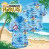 Great Wave Japanese Ocean Print Hawaiian Shirt – Summer Beach Button-Up
